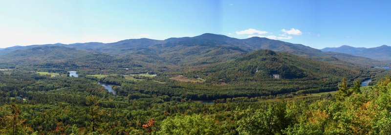 View from Mount Crag summit.