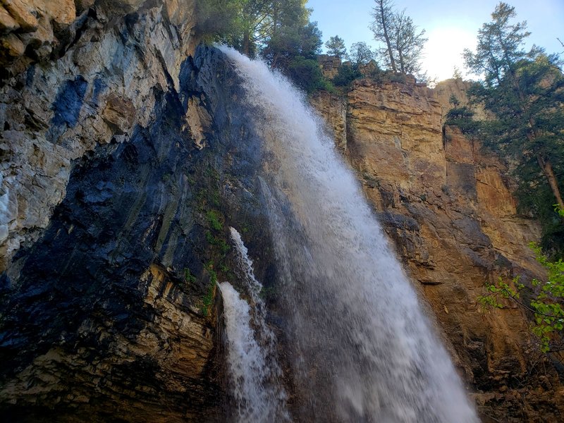 Sprouting Rock above Hanging Lake.