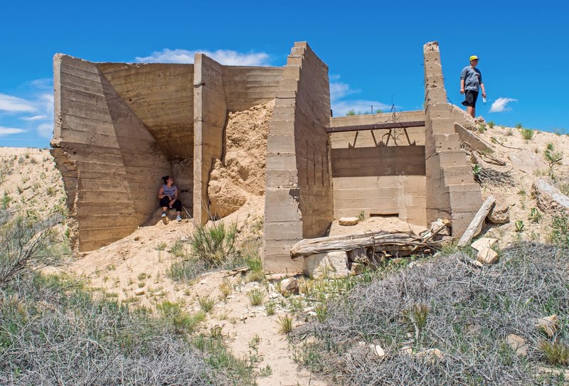 Not sure what this structure was for, but fun to investigate.