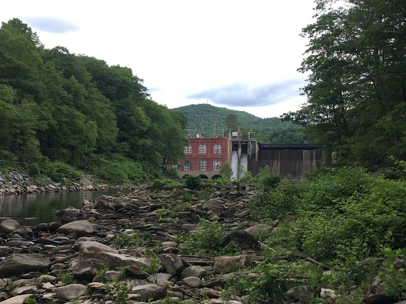 Number 2 Dam along the Deerfield River (South Bridge Hydro).