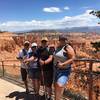 Happy group ready to take on Navajo/Queens Garden loop at Sunset Point.