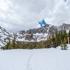 A view of the ranger hut on Thunder Lake.