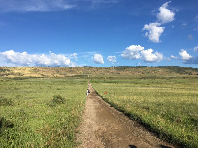 Start of Coyote Ridge.