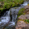 A waterfall along Amethyst Creek