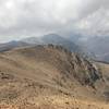 Looking towards the summit