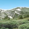 View of unnamed 12er's from the basin