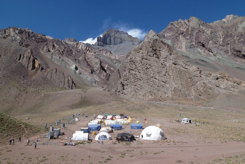 Confluencia camping area