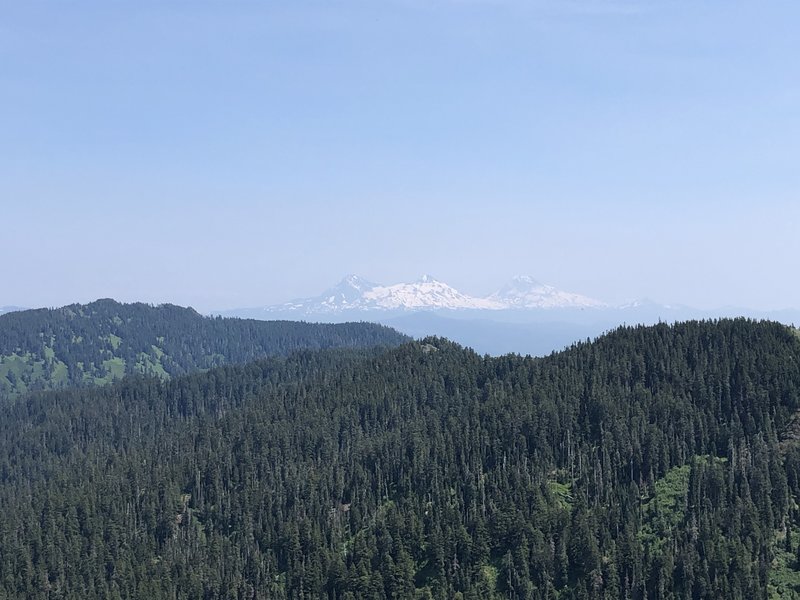 Three sisters in the distance