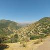 Looking towards the Andes