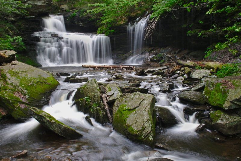 R.B Ricketts Falls in Ricketts Glen State Park, Pennsylvania