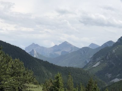Scenic outlook from well into the hike at the highest point of elevation.