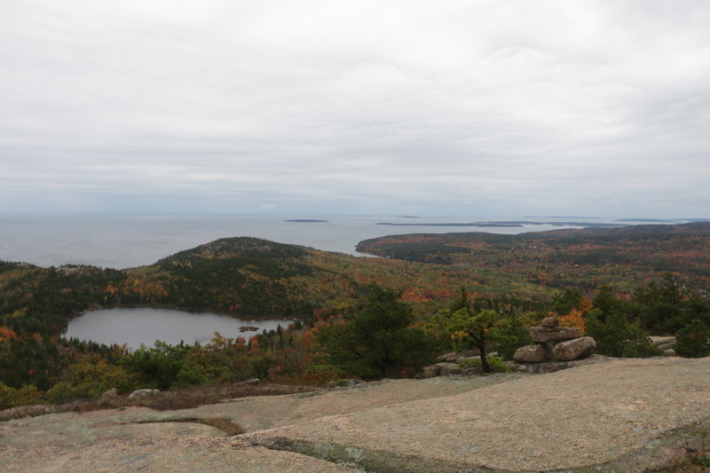 View from the Champlaign north ridge facing the Bowl