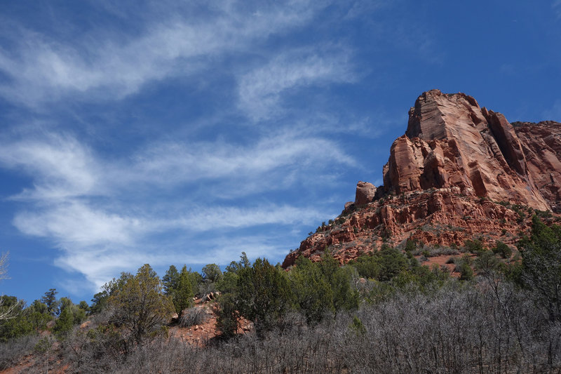 Kolob Canyon sky