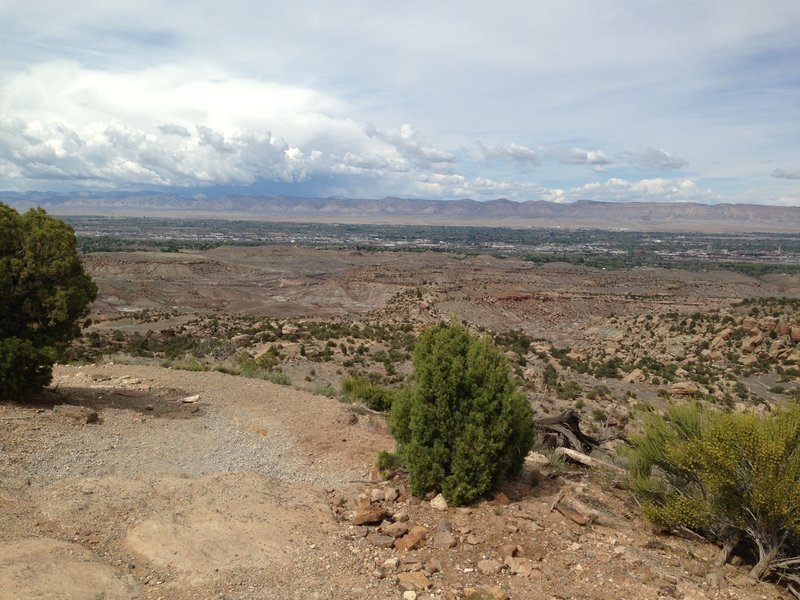 The view at the top of Widowmaker.