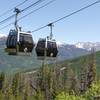 Gondola One with the Gore range in the background.