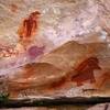 Fremont Culture petroglyphs in Jones Hole.