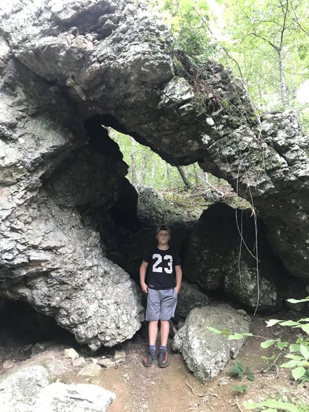 Tall Peak Trail, Shady Lake.  Athens, Arkansas