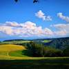 Gurten Kulm - View of the fields and alps in the background