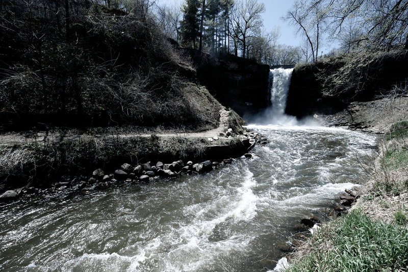 Minnehaha Falls, Minneapolis.