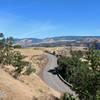 Winding on Historic Columbia River Highway.