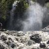 Mist from the falls.