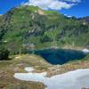 Blue Lake and Johnson Mountain