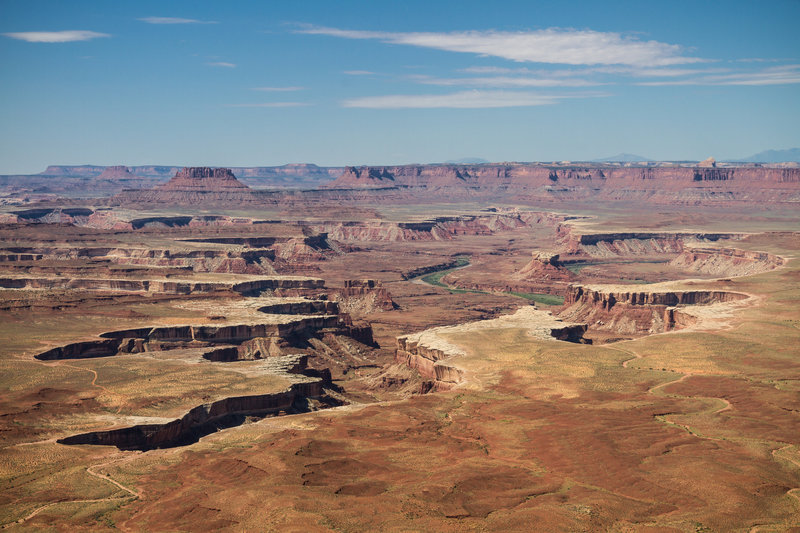 The astounding view from the Green River Overlook.