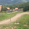 Bike park section near Gondola and the Mountain Village core.