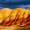 The glorious colours of the Painted Hills in Central Oregon.