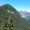 Once you reach the top of the mountain, the views are amazing! This is the view to the north/northeast off the trail.