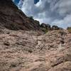 The last 200 feet up to Horsetooth Mountain.