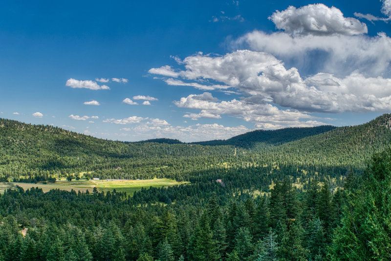 A view from the Mace Trail.