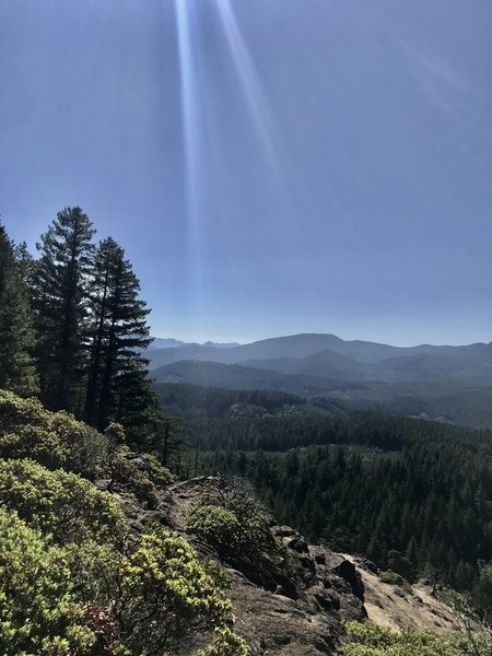 View to the east from the top of Eagles Rest.