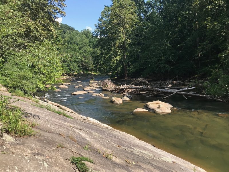 Start of the McKeldin Rapids Trail.