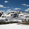 View of the Ruby Range from top of the ridge