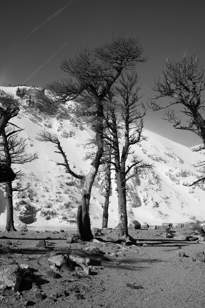 St Mary's Lake in December