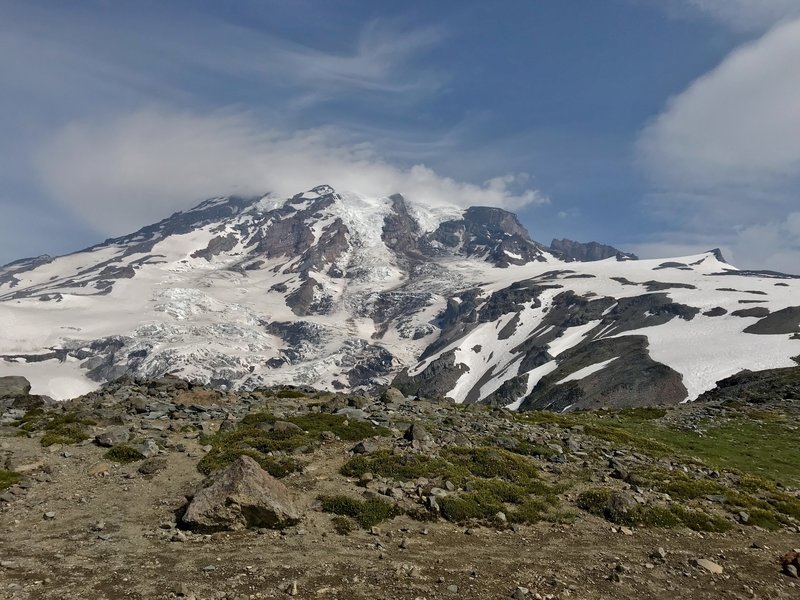 View of Mount Rainier from the Upper Skyline Trail.