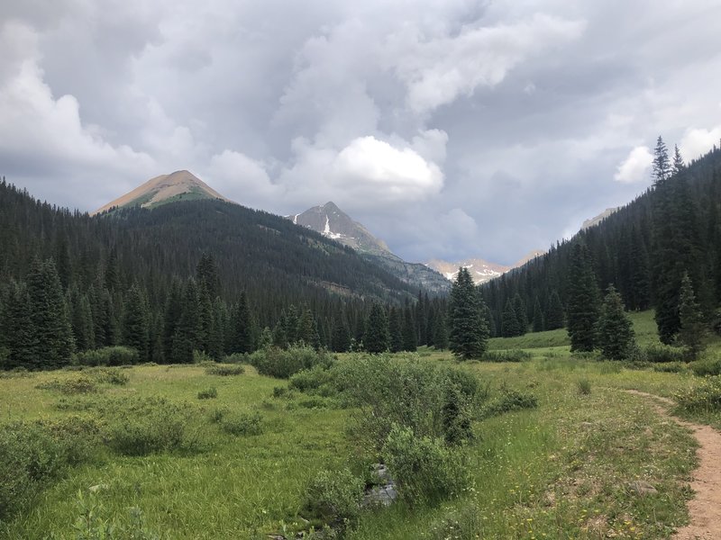 The view of Grizzly & Rolling Mountain