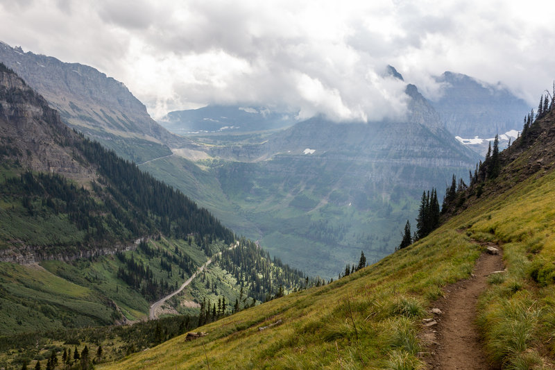 Mount Oberlin from just below Haystack Butte.