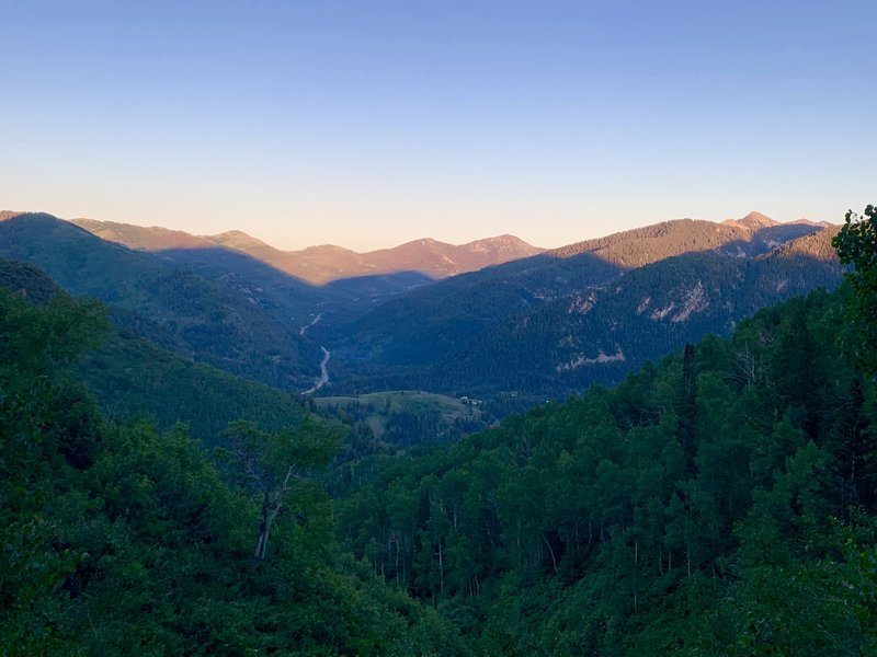 View from Butler Fork trail