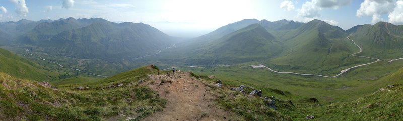 Halfway to Marmot Peak.