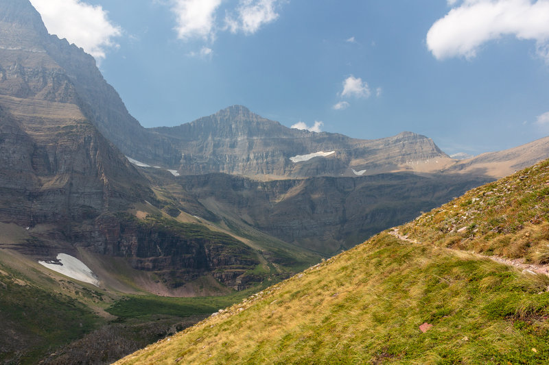 Ascent from Surift Gorge to Siyeh Pass