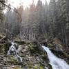 Waterfall along the Upper Kananaskis Trail.