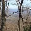 Great view of Lake Blue Ridge from Scroggins Knob at mile 45.6