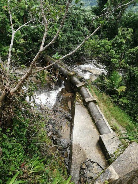 View after climbing the stairs