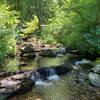 Creek just above the falls