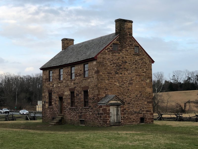 Stone House -- During both battles, Federals turned the former tavern into a field hospital.