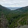 Westward view towards Grand Lake.