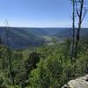 View from the edge of the valley