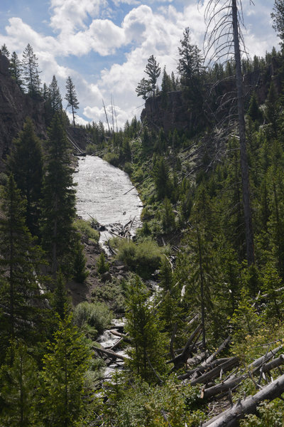 Wraith Falls makes the most of the water in the small stream